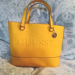 Guess Embossed Logo Handbag